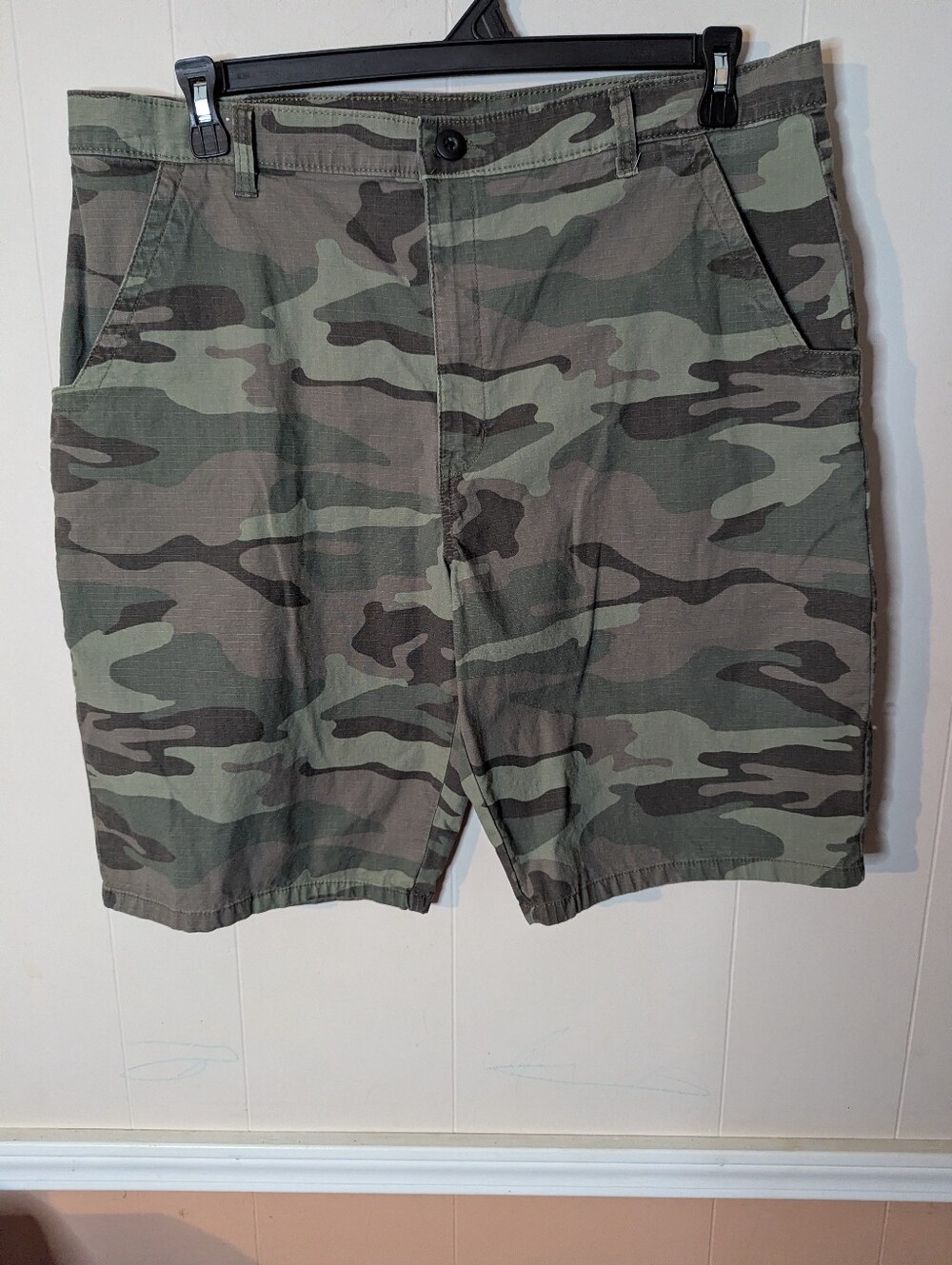 Dickies Camouflage Work Shorts Men's Size 38 Cotton Blend with Pockets
